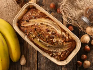 Banana bread aux noisettes