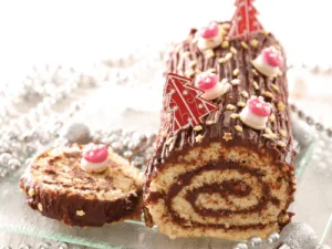 Bûche de Noël au chocolat
